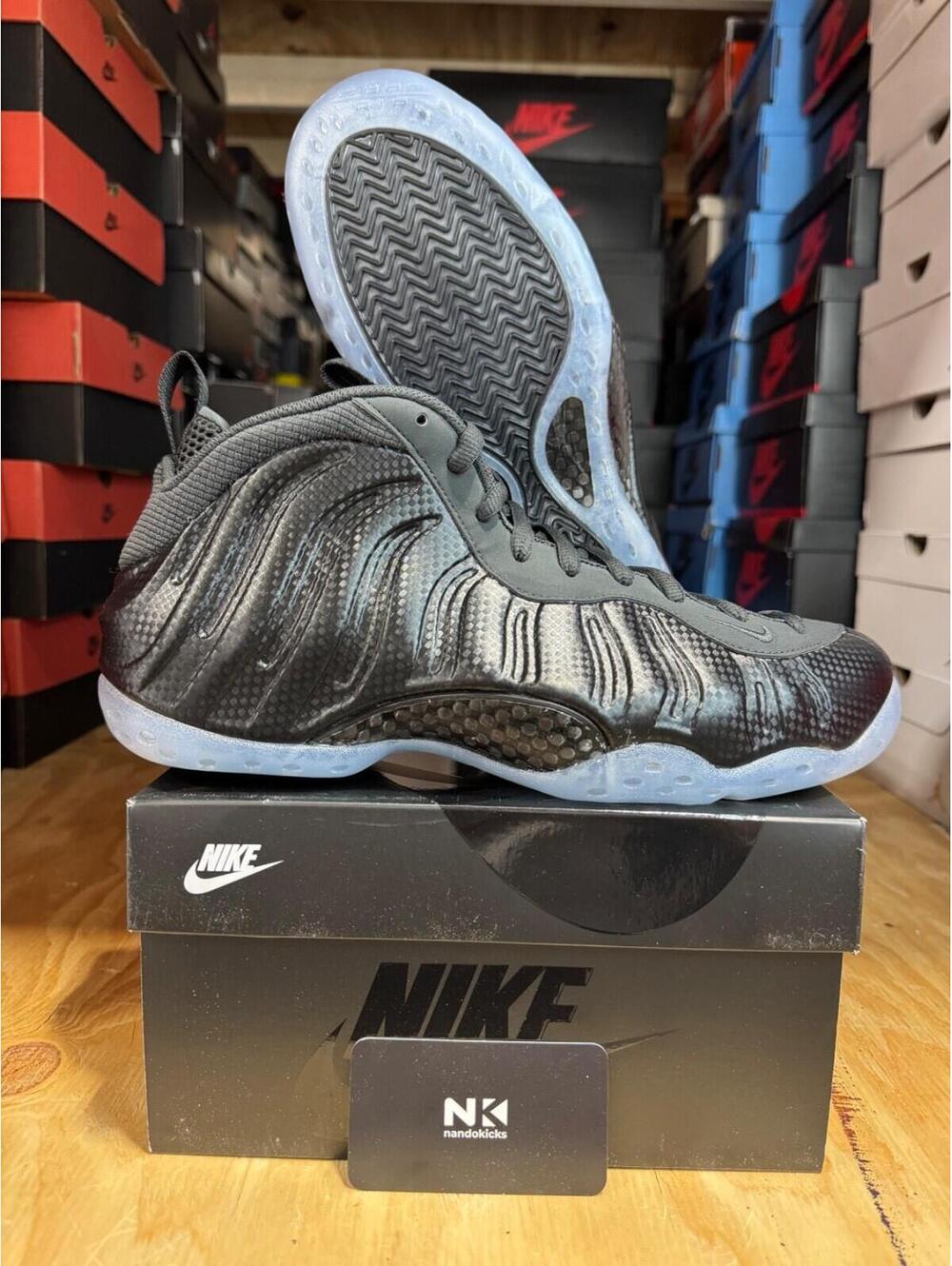 Nike Air Foamposite One 'Carbon Fiber' MENS SIZE 11